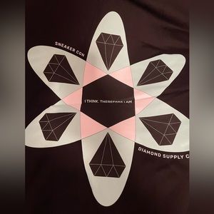 Diamond Supply Co x Sneaker Con Tee Sz L new